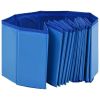 Foldable Dog Swimming Pool Blue 63"x11.8" PVC