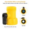 Dog Water Fountain Outdoor Dog Pet Water Dispenser Step-on Activated Sprinkler