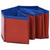 Foldable Dog Swimming Pool Red 31.5"x7.9" PVC